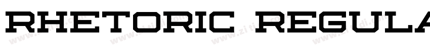 Rhetoric Regular字体转换 Rhetoric Regular字体转换